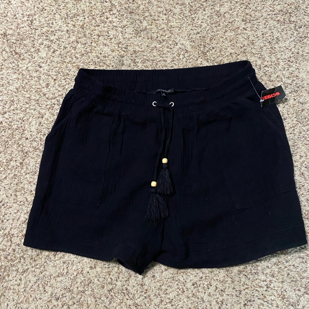 STACCATO brand women’s tie-waist gauze shorts